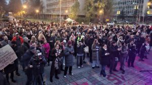 "Profesorka, uz Vas smo": Skup podrške Jeleni Kleut u Novom Sadu (FOTO, VIDEO) 25