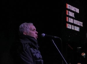 To se dogodilo vama, sutra će možda nama: Marina Petrović Jilih, profesorka kragujevačkog FILUM-a na protestu u Novom Pazaru 2