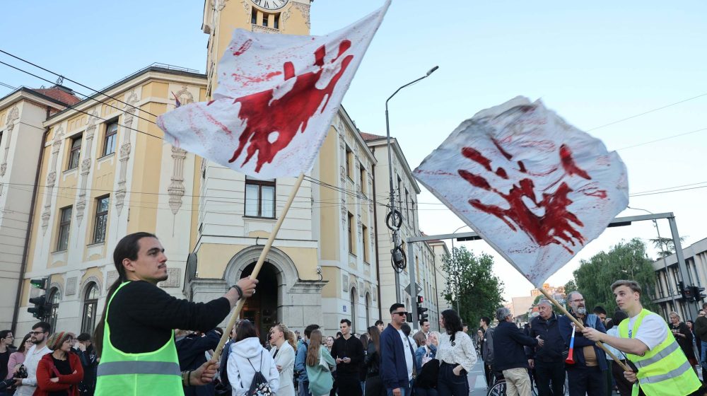 Studenti u Nišu obeležili godišnjicu protesta i najavili nove akcije za ispunjenje svojih zahteva 1