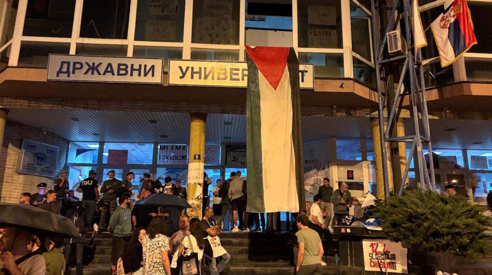 "Ili oni ili mi": Protest studenata u blokadi danas u Novom Pazaru 13