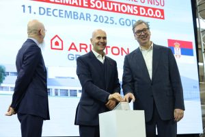 Kompanija Ariston, koja proizvodi bojlere i sisteme za grejanje, otvorila je pogon fabrike u Nišu.