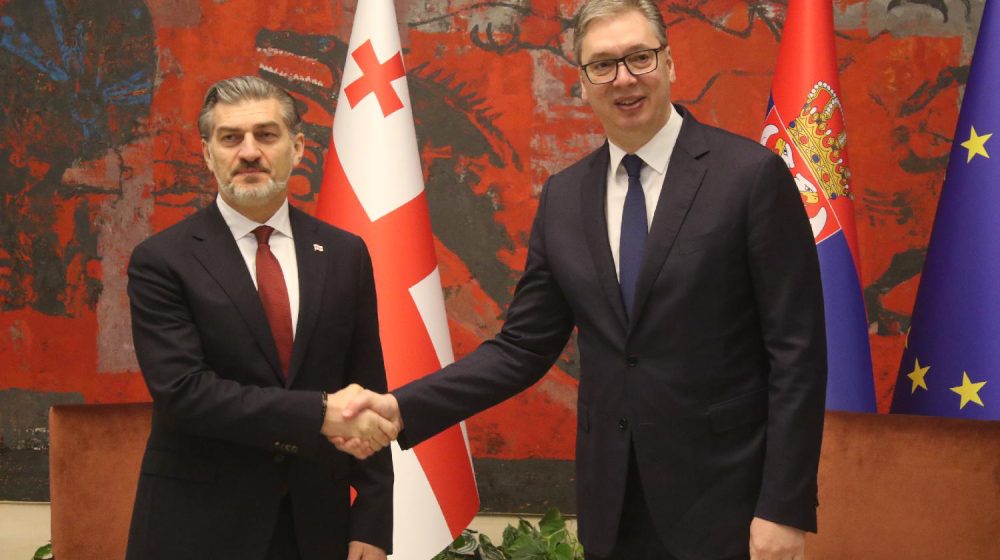 Vučić sa gruzijskim predsednikom, koji se suočava sa najsnažnijim demonstracijama na evropskom tlu: Ugledaćemo se na vas 8