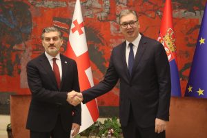 Vučić sa gruzijskim predsednikom, koji se suočava sa najsnažnijim demonstracijama na evropskom tlu: Ugledaćemo se na vas 2