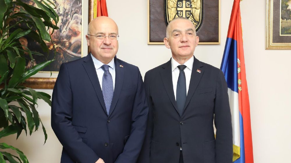 Ministar pravde se sastao sa novim šefom Misije OEBS u Srbiji 1