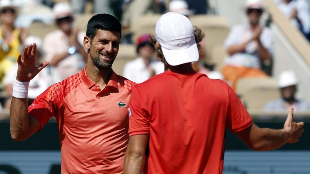 Novak Đoković i Aleksandar Kovačević