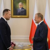 Karol Navrocki i Donald Tusk, predsednik i premijer Poljske