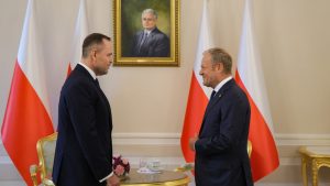 Karol Navrocki i Donald Tusk, predsednik i premijer Poljske
