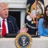 Donald Tramp i Kristi Noem