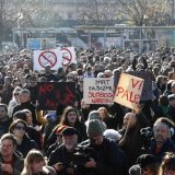 antifašistički marš u Zagrebu