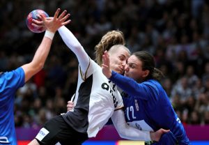 Dragana Cvijić, rukomet Nemačka - Srbija