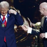 Donald Tramp i Đovani Infantino