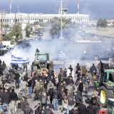 Grčka, blokada, poljoprivrednici