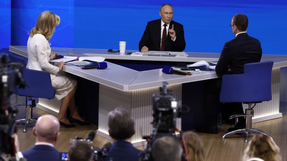 (VIDEO) Godišnja konferencija sa Putinom: "EU nije lako donositi odluke vezane za pljačku tuđeg novca, Zelenski talentovan" 8