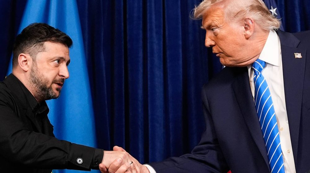 Volodimir Zelenski i Donald Tramp