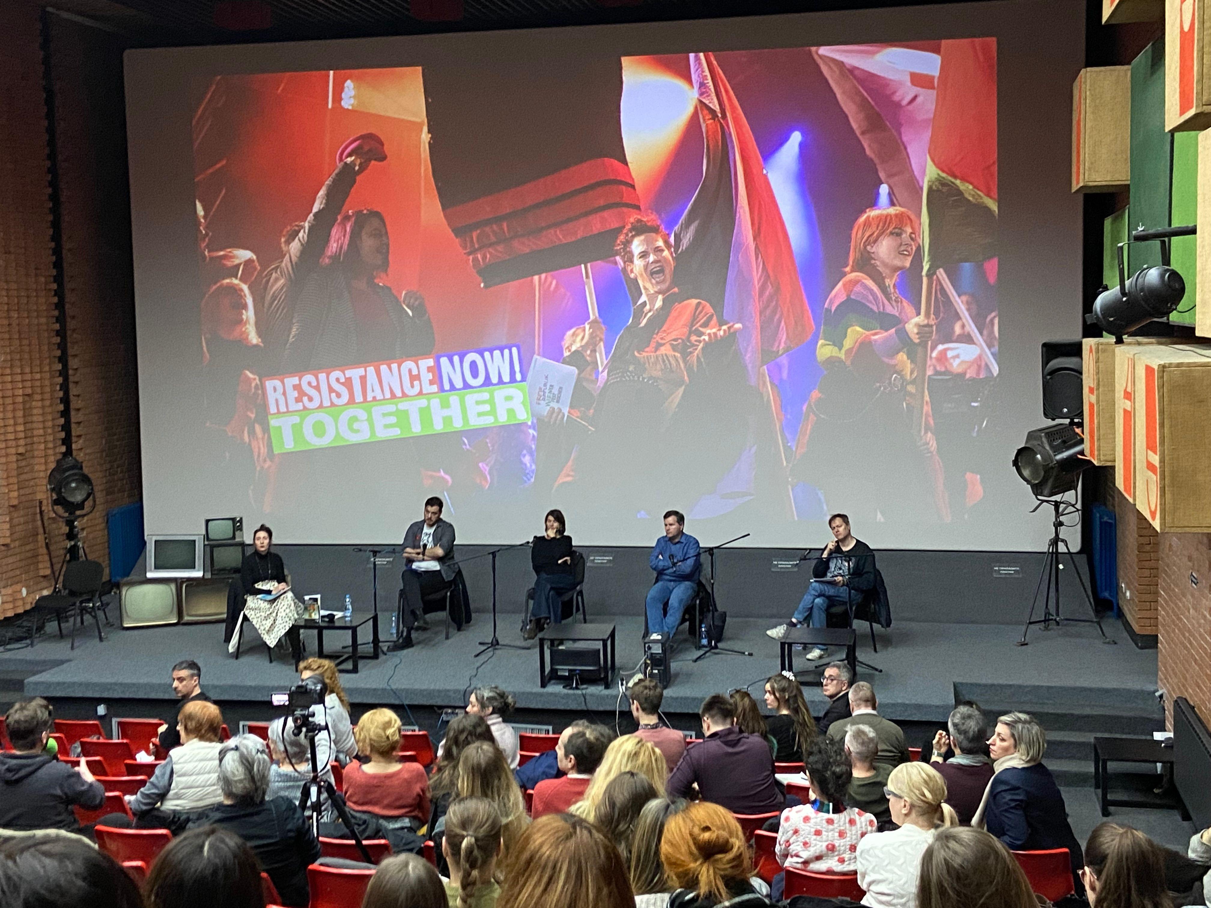 Ne:Bitef i „Proces Peliko“ za publiku željnu pravde 3 "Otpor sada! Zajedno" - panel pripadnika nezavisne kulturne scene sa gostima Ne:Bitefa