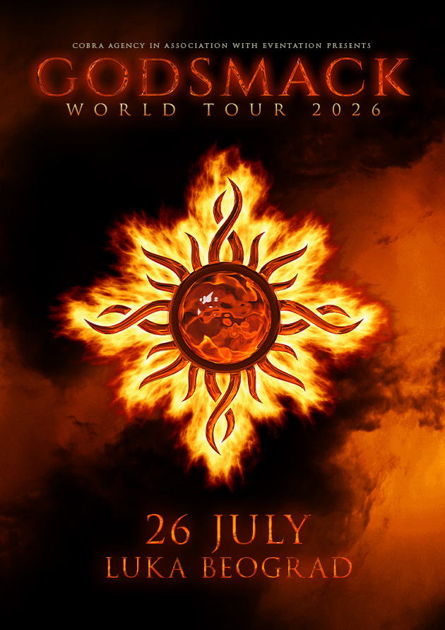 Godsmack po prvi put u Srbiji 26. jula u Luci Beograd 1