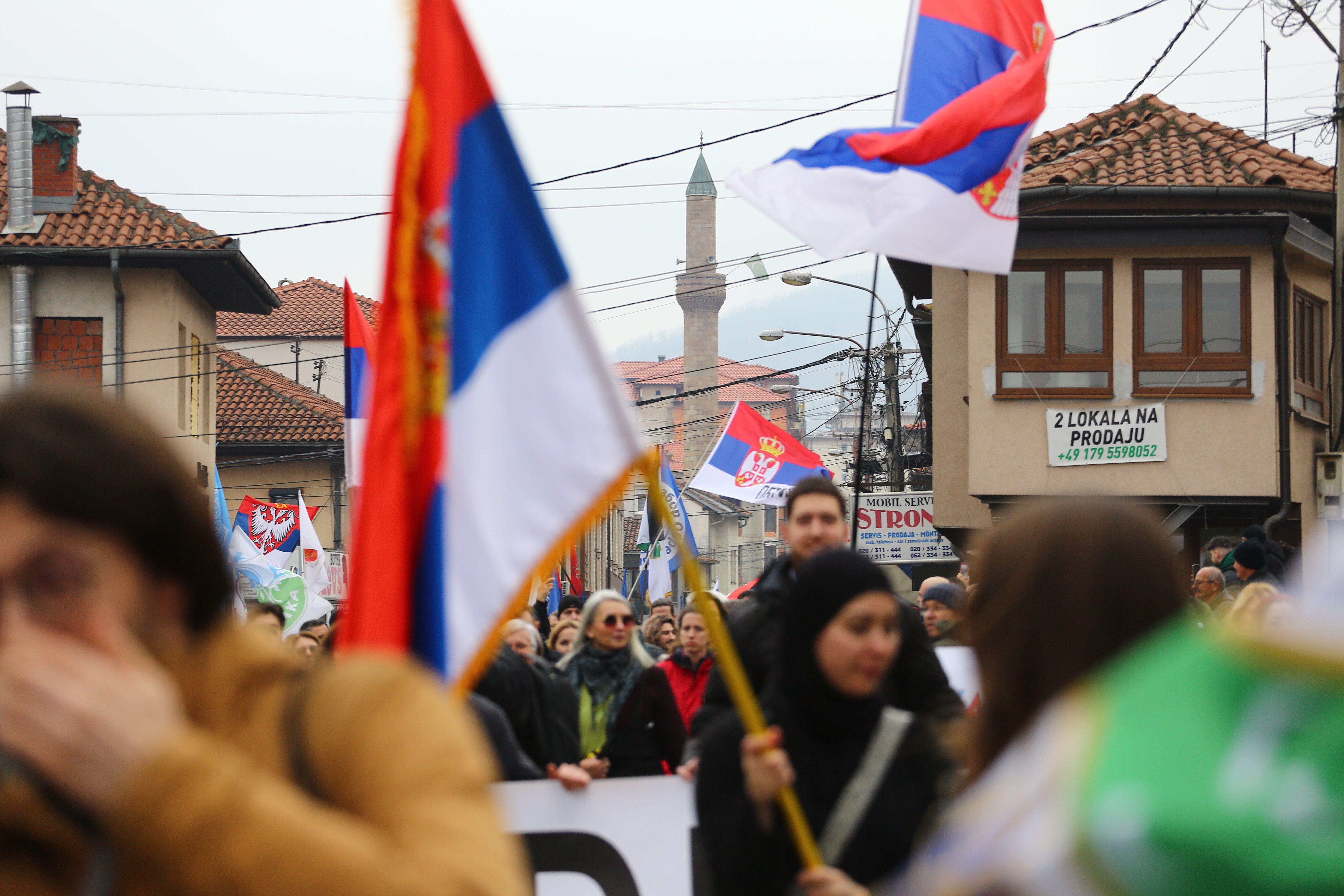 studentski protest u Novom Pazaru