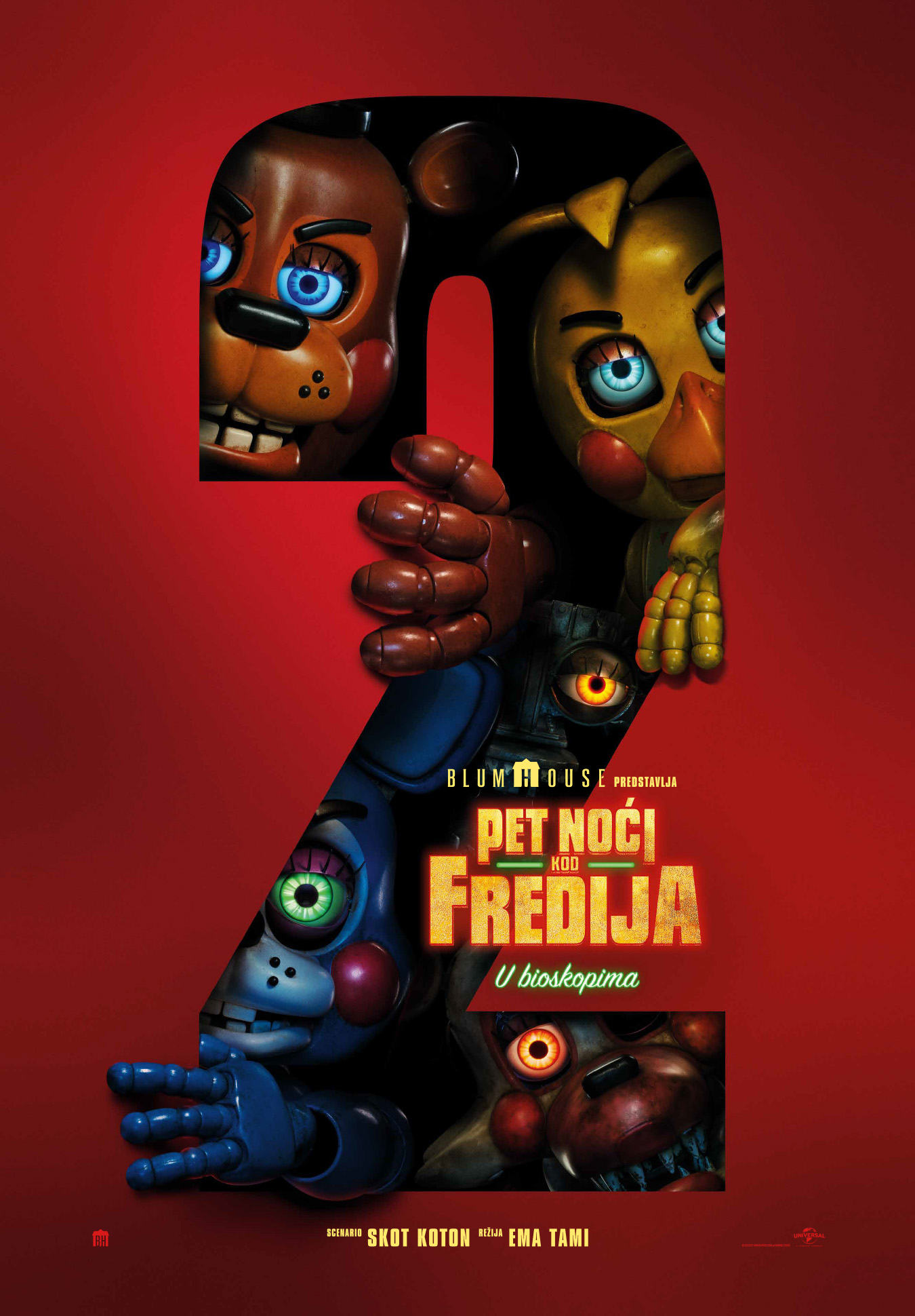 Horor filmska adaptacija „Pet noći kod Fredija 2" probudiće vaše najskrivenije strahove 1