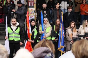 Rojters o protestu u Novom Pazaru: Srpski studenti protestuju protiv pritiska na univerzitet 10