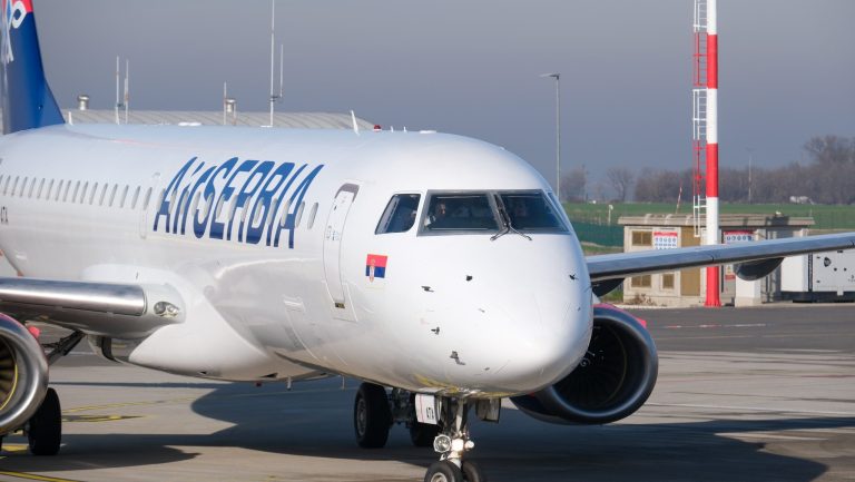 Er Srbija: U Beograd stigao novi Embraer