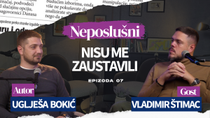(VIDEO) Podkast „Neposlušni“- Gost sedme epizode Vladimir Štimac: Mogao sam da živim lagodno ali sam izabrao otpor i ulicu 1