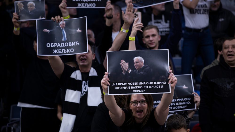 Partizan - Bajern, Željko Obradović