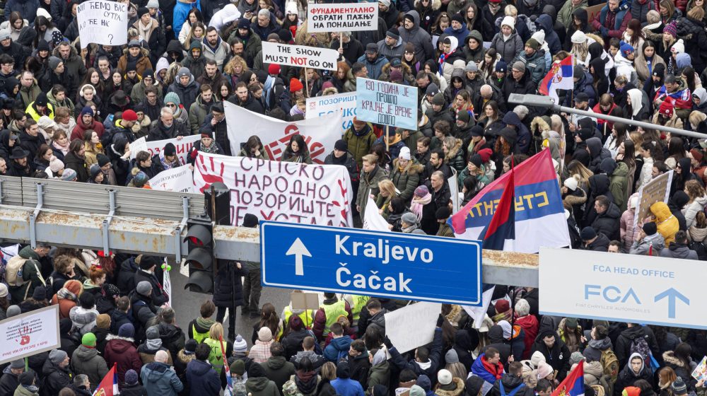Studenti objavili plan za protest u Kragujevcu i Orašcu 9