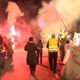 Studenti, Šid, doček