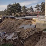 Osnovno javno tužilaštvo u Kragujevcu formiralo predmet zbog obrušavanja dela puta kod Centra izvrsnosti 7