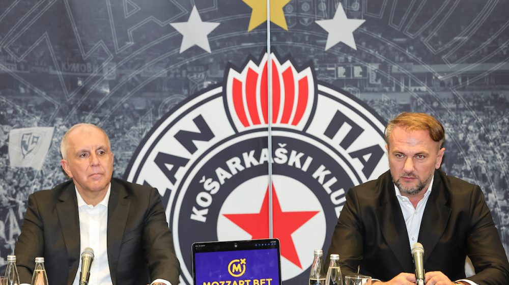 Željko Obradović i Ostoja Mijalović, KK Partizan