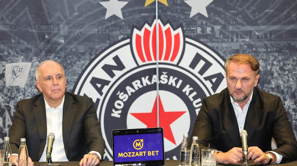 Željko Obradović i Ostoja Mijalović, KK Partizan