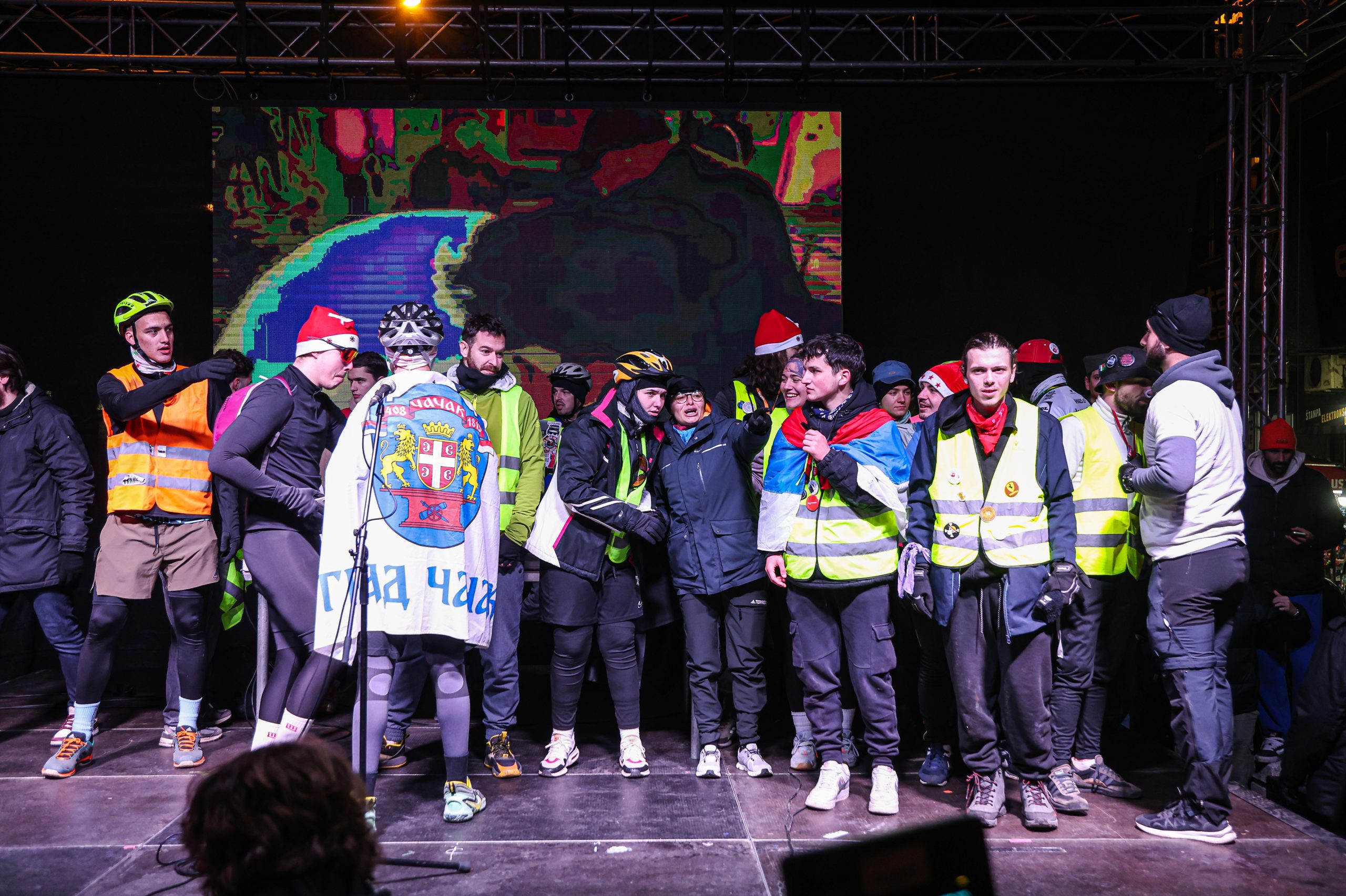 Protest studenata u blokadi "Ili oni ili mi" u Novom Pazaru kroz fotografije 2