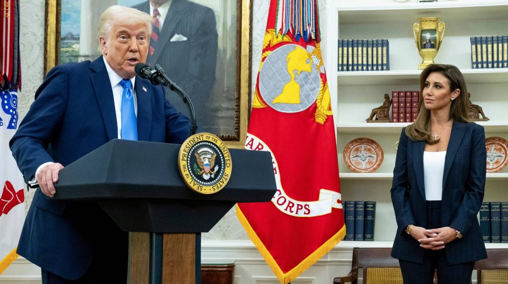 Donald Tramp i Alina Haba