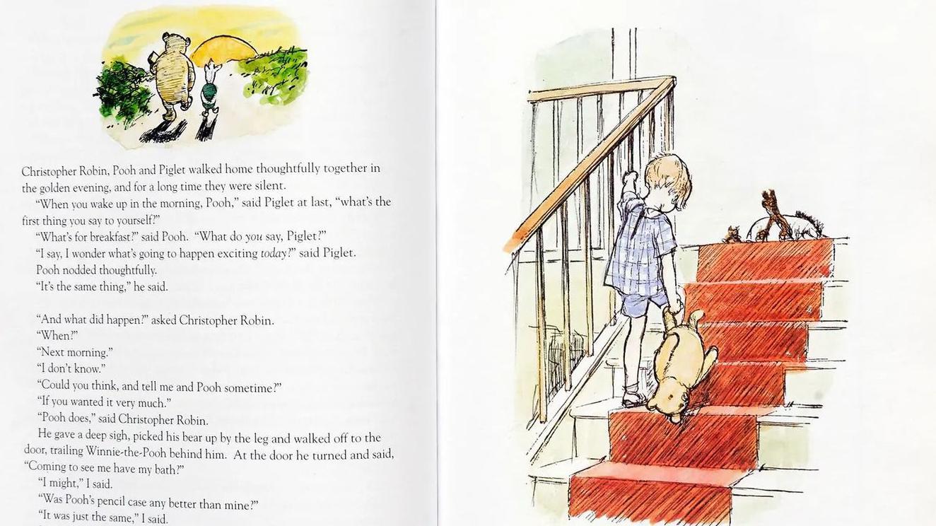 A. A. Miln je napisao Vinija Pua 1926. godine, a zatim Kuću na Puovom uglu, dve godine kasnije 