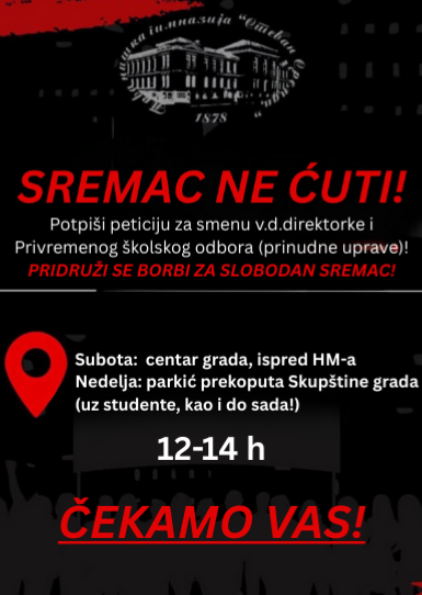 Peticija za hitnu smenu v.d. direktorke niške gimnazije "Stevan Sremac": Nastavnici, učenici i roditelji pozvali građane da je potpišu 2