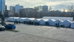 Marinika Tepić "čitala optužnicu" protiv Vladimira Mandića, na stepenicama Skupštine 2