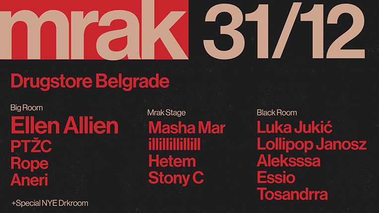 Tehno zvezda Ellen Allien nastupa u klubu Drugstore za doček Nove godine 2