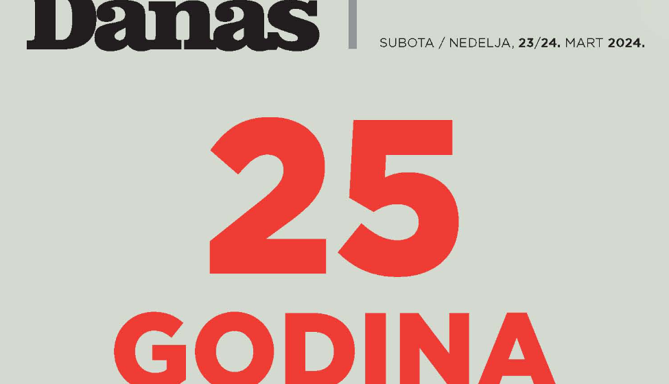 Dodatak Danasa o 25 godina od NATO bombardovanja 1