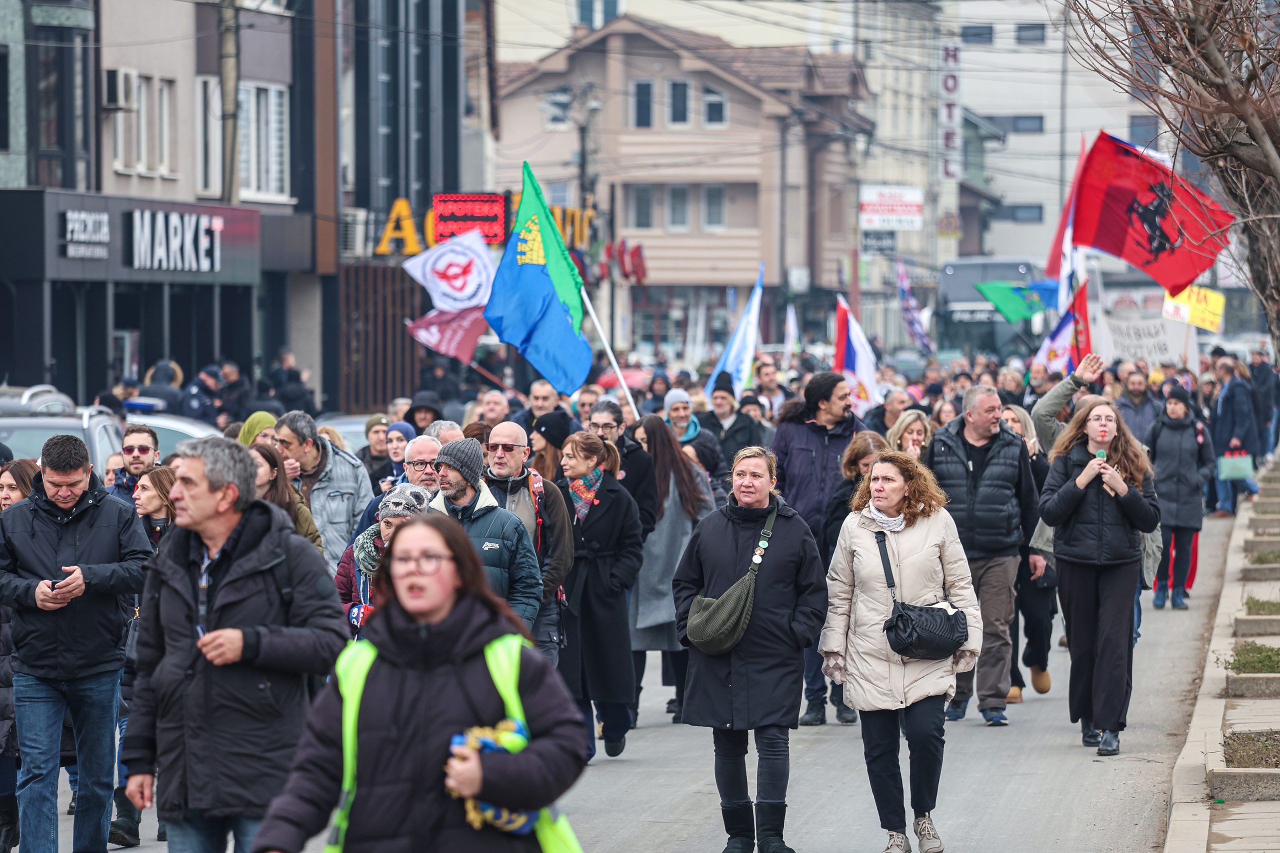 Protest studenata u blokadi "Ili oni ili mi" u Novom Pazaru kroz fotografije 20
