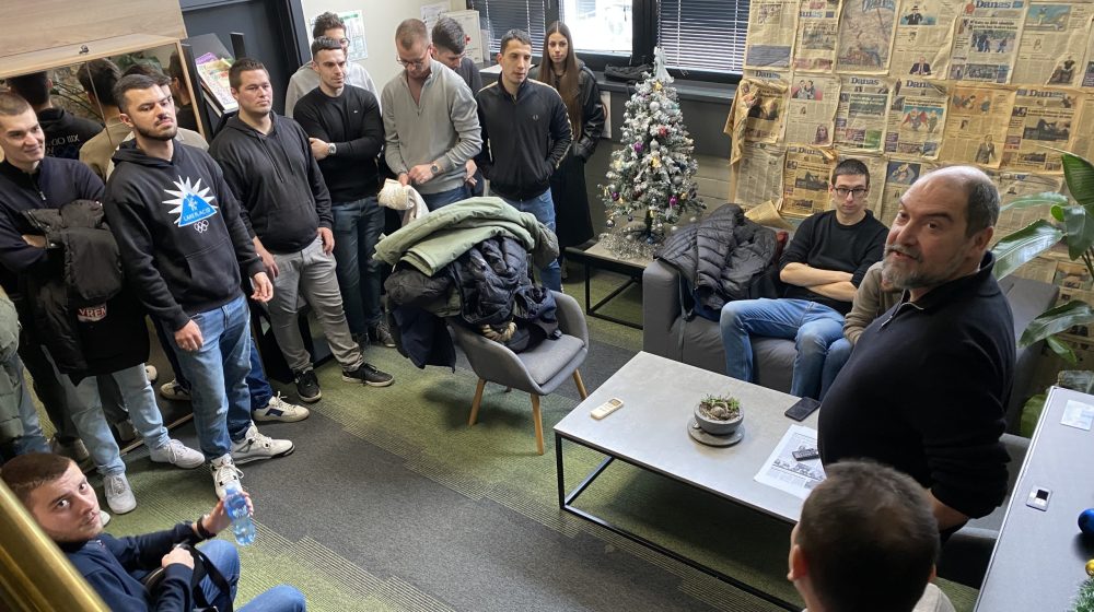 Studenti sportskog novinarstva u poseti redakcijama Vremena i Danasa 9