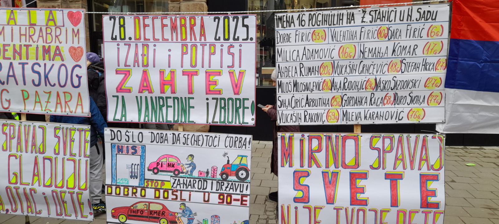 Protest studenata u blokadi "Ili oni ili mi" u Novom Pazaru kroz fotografije 36