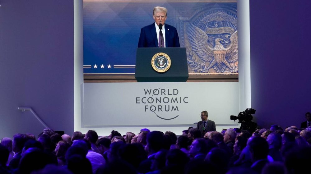 Donald Tramp, Davos