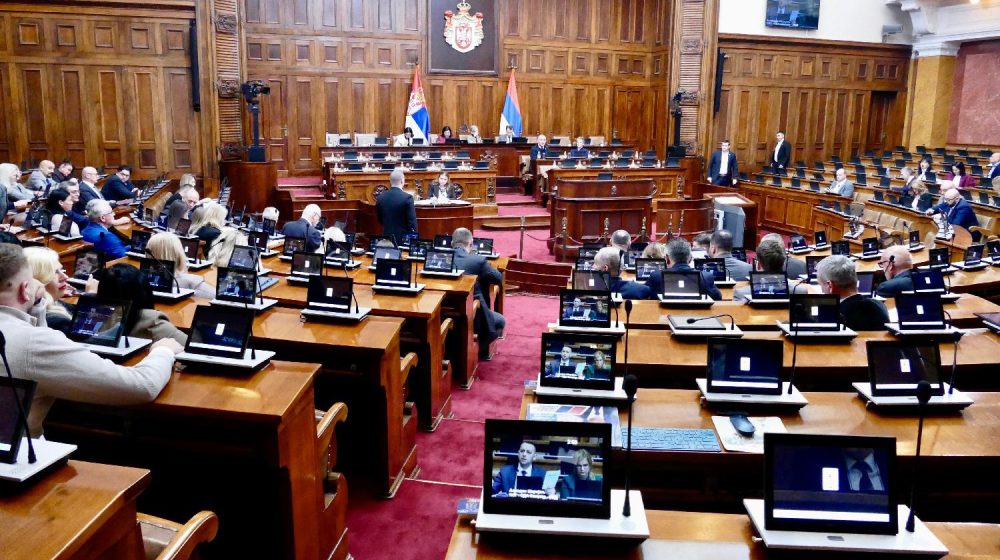 Danas nastavak sednice Skupštine 10