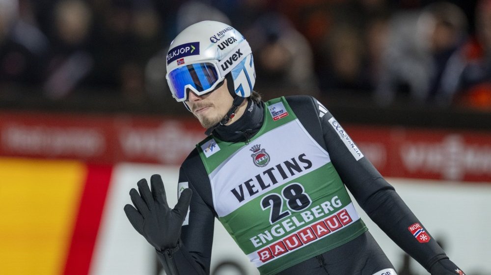 Johan Andre Forfang, ski skokovi