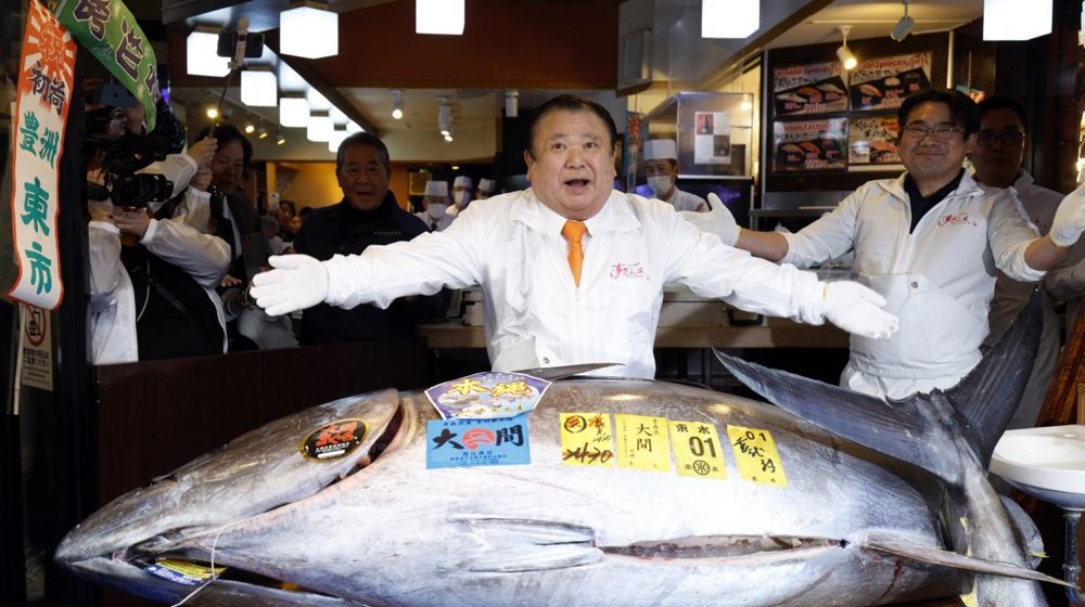 „Kralj tune“ platio rekordnih 3,2 miliona dolara za plavorepu tunu u Tokiju 7