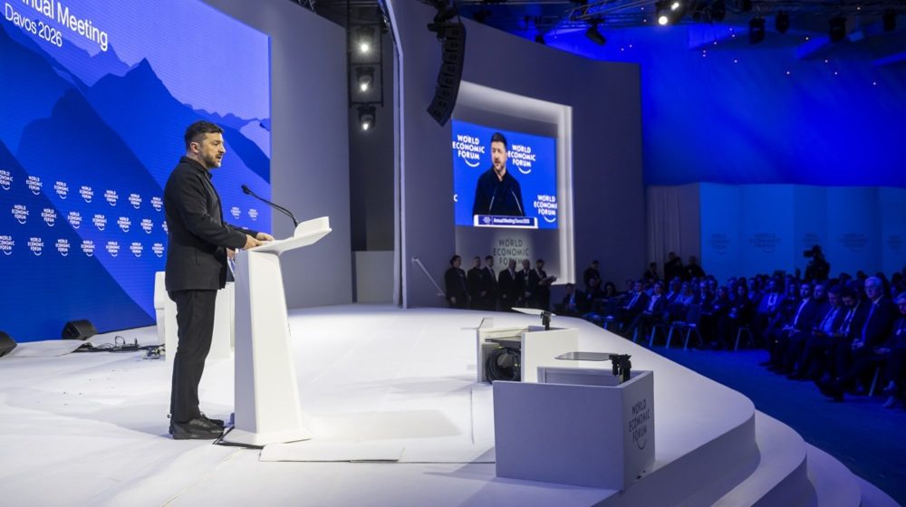 (VIDEO) Završen sastanak sa Trampom, Zelenski se obratio u Davosu, kritikovao Evropu: "Svi su skrenuli pažnju na Grenland" 9