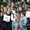 Protest ispred Rektorata u Novom Sadu 11