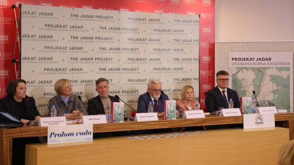 Predstavljena monografija o projektu Jadar: Ekološki neizvestan, ekonomski neisplativ za Srbiju, društveno i pravno neprihvatljiv 1
