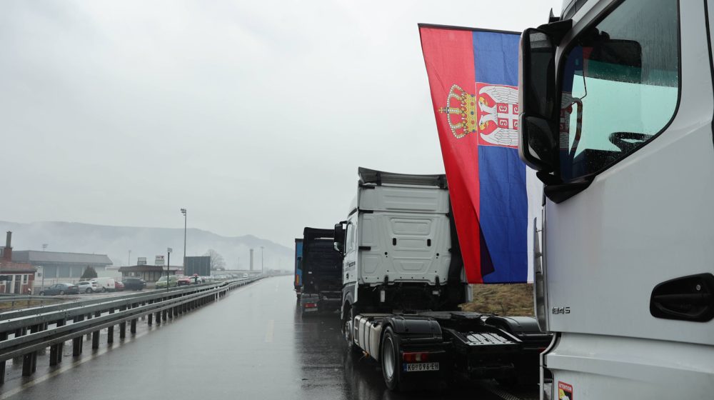 Udruženja transportera Balkana nastavila blokadu graničnih prelaza, danas očekuju rešenje EU 1