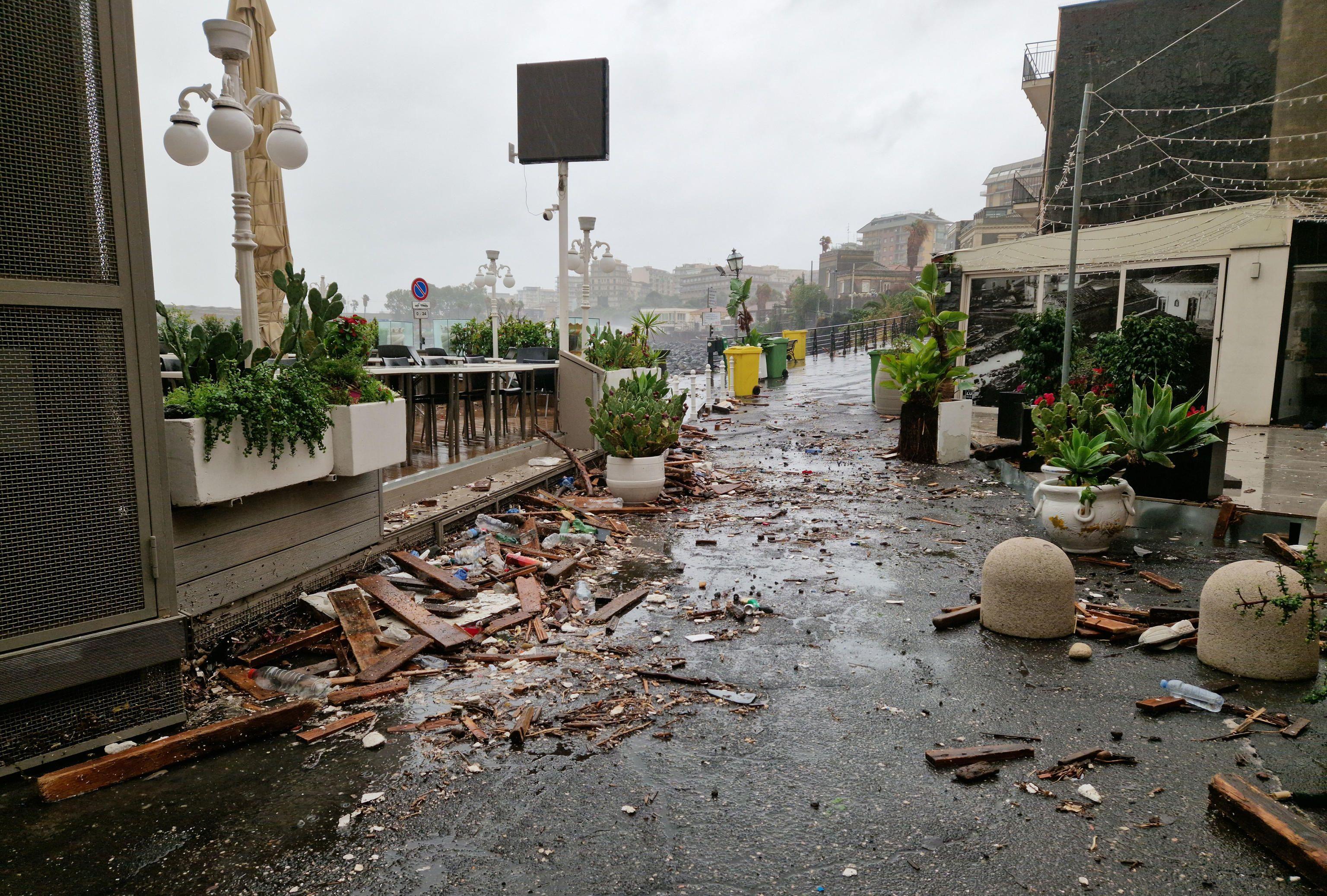 nevreme na siciliji, oluja na siciliji, oluja hari pogodila siciliju